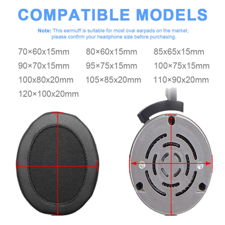 2025%20New%20%E3%80%90hot%E3%80%91%20KUTOU%20Universal%20Oval%20Earpads%20Headphone%20Replacement%20Ear%20Pads%20Cushion%20Soft%20Foam%20Cover%20Ear%20Cups%20Headset%20Repair%20Parts%20Accessories%20-%20Image%202