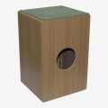 Dark Brown Wooden Nepali Made Cajon- 11.5 x 11.5 x 16 Inch. 