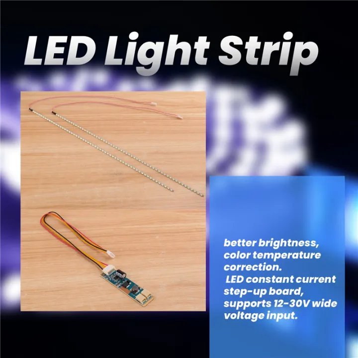 355mm LED Backlight Strip Kit For Update CCFL LCD Screen To Monitor ...