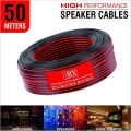 50M Red And Black Cable Speaker Cable (50Meters) RB Speaker Wire RB14. 
