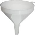 Plastic Funnel, 6-Inch Diameter,White,Medium. 
