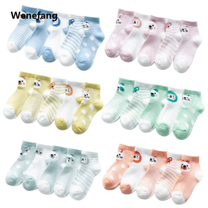 Wenefang%205Pairs/lot%200-24M%20Infant%20Baby%20Socks%20Baby%20Socks%20for%20Boys%20Girls%20Cotton%20Mesh%20Newborn%20Toddler%20First%20Walkers%20Baby%20Clothes%20Accessories%20-%20Image%203