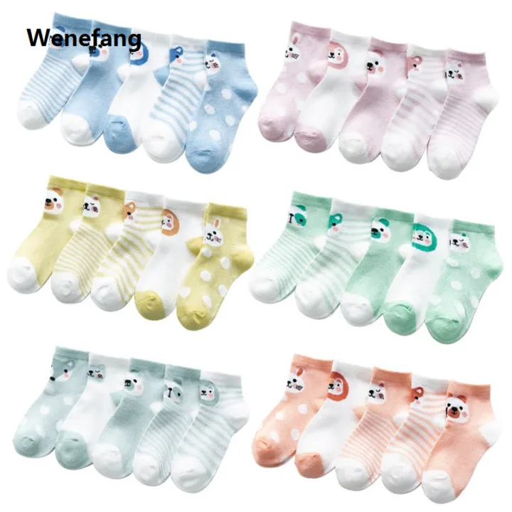 Wenefang%205Pairs/lot%200-24M%20Infant%20Baby%20Socks%20Baby%20Socks%20for%20Boys%20Girls%20Cotton%20Mesh%20Newborn%20Toddler%20First%20Walkers%20Baby%20Clothes%20Accessories%20-%20Image%203