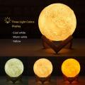 Moon Lamp Moon Night Light Plug with remote. 