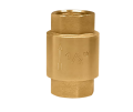 Brass 1/2" Check Valve/ Brass & Spring Made Of Stailess steel. 