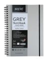 Artists' Grey Toned Sketchbooks- 120GSM 60 Sheets A4. 