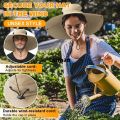 Men Women Wide Visor Brim Hat Boonie Bucket Cap Summer Fishing UV Sun Protection Breathable Caps. 