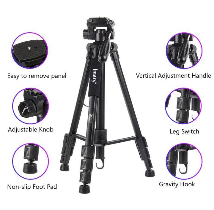 Jmary%20Kp-2254%20Dslr%20Camera%20Video%20Photo%20Tripod%20(Can%20Be%20Monopod)%20-%20Image%203