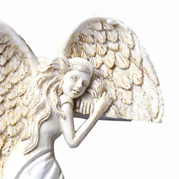 Door%20Frame%20Angel%20Wing%20Sculpture%20Simple%20Angel%20Ornament%20with%20Heart-Shaped%20Retro%20Resin%20Crafts%20for%20Home%20,Left%20-%20Image%208