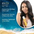 Aqualogica Glow+ Dewy Sunscreen SPF 50 PA+++ For UVA/B & Blue Light Protection, for Glowing & Well Protected Skin, Cream, 50 g. 