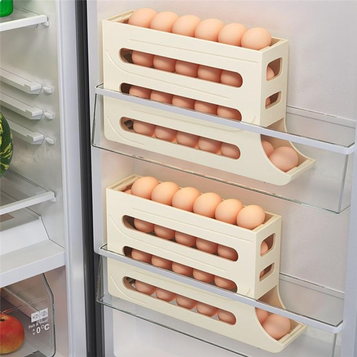 30%20Eggs%20Egg%20Holder%20for%20Fridge%20-Auto%20Rolling%20Fridge%20Egg%20Organizer,%20Space-Saving%20Egg%20Dispenser%20Holder,4%20Tiers%20Fridge%20Easy%20Install%20Easy%20to%20Use%20White%20-%20Image%202