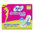 Sofy Body Fit Anti Bacteria XL14`S Sanitary Napkins. 