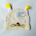 Newborn Cute Bunny Nose Baby Soft Cotton Topi Cap For Boy And Girl CS (0 to 6 months). 