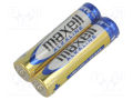 Maxell Alkaline Long Discharge Life AAA Sized 1.5v Battery 1 Pair. 