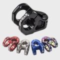 Road Bike Stem CNC Anodizing Bicycle Handlebar Stem Adjustable 31.8x35mm MTB Stem Riser Aluminum Alloy Colorful Mountain Bicycle Stem Bicycle Riser. 