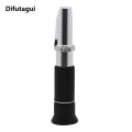 Difutagui High Quality A16F-Handheld Refractometer Sugar Concentration Meter Densimeter 0-32% Brix Saccharimeter Sugar Tester Fruits Grapes. 