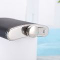 Portable Stainless Steel Hip Flask PU Leather Wrapped 9oz Whisky Flagon Leakproof Liquor Flask Wedding Party. 