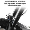 New Hard Shell Bicycle Mudguards Ultralight Foldable Mountain Bike Mudguards Front/Rear Tire Wheel Mudguards for Mountain and Road Bikes. 