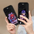 Marvel Spider-Man Phone Case Compatible For IPhone 11 XR 14 13 15 12 11 Pro Max 7Plus 7 6 8 6S Plus X XS MAX Captain America Shockproof Cover. 