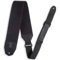 Levy's Leathers MRHC4-BLK Right Height Wide Cotton Guitar Strap - Black. 