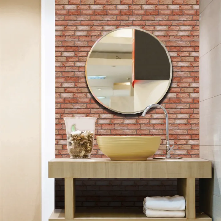 10Pcs%20Self%20Adhesive%20Waterproof%203D%20Wall%20Panels%20Peel%20and%20Stick%20Subway%20Tile%20Brick%20Wallpaper%20Retro%20Sticker%20for%20Bathroom%20Fireplace%20-%20Image%205