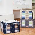 66 Liters Clothes Storage Box, Foldable Clothes Storage Box. 