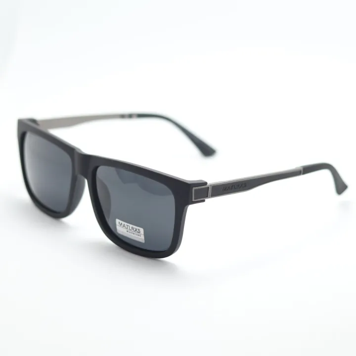 Matte%20Black%20Polarized%20Square%20Frame%20Sunglasses%20For%20Men%20%7C%20UV%20400%20Protection%20Solid%20Square%20Sunglasses%20For%20Men%20-%20Image%205