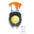 Portable Keychain LED Flashlights with Lighter, Whistles, Screwdriver, Bottle Opener, Magnet Base | Portable Flashlight With Keyring. 