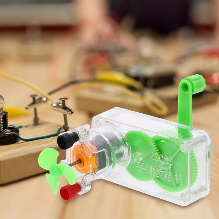 New Model Science Kit Hand Generator Plastics Experimental Physical ...