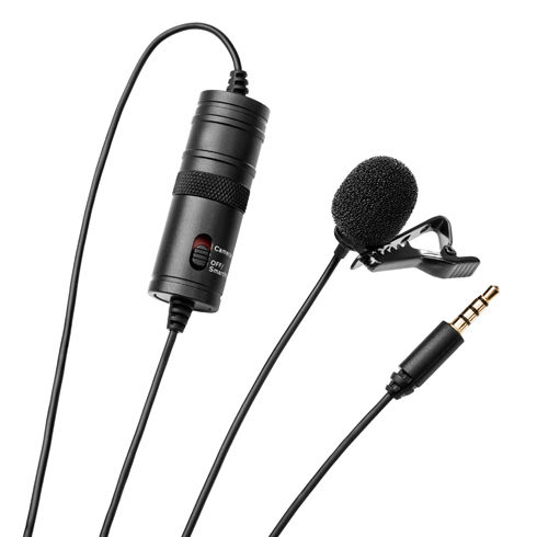 3.5mm Omni Directional Lavalier Microphone Pin Mic Lapel Microphone