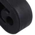NAMUNY 2X Universal Black Rubber Car Exhaust Hanger Bushing. 