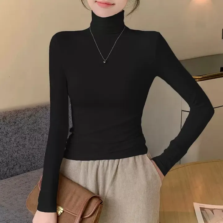 Tailor%20Stitch%20Turtle%20Neck%20Stretchy%20Full%20Sleeve%20High%20Neck%20For%20Women%20-%20Image%204