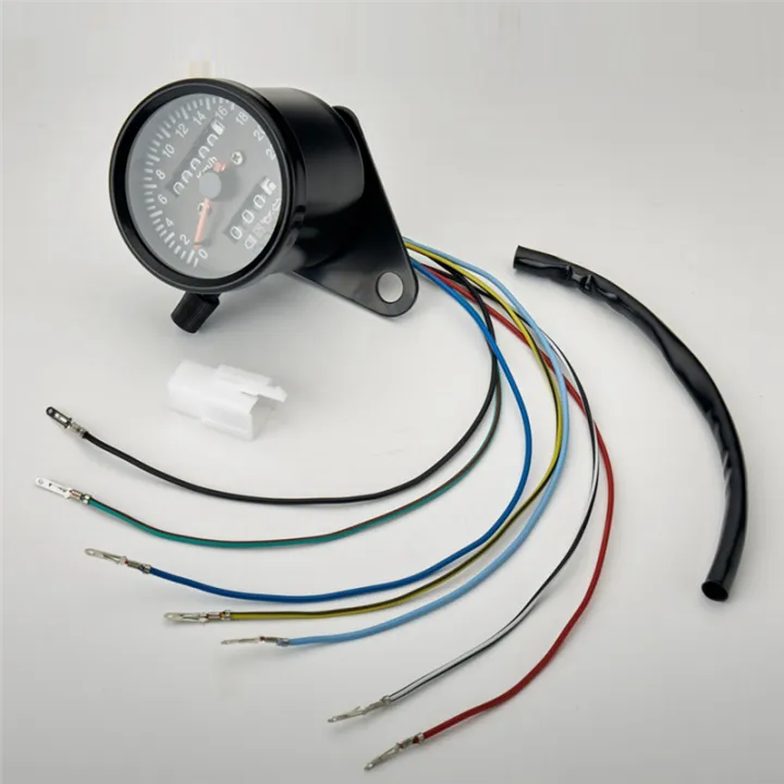 Cafe%20Retro%20Motorcycle%20Modified%20Gauge%20LED%20Indicator%20Mechanical%20Speedometer%20Odometer%20220Km/H%20Motorcycle%20Parts%20-%20Image%205