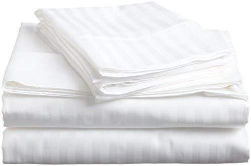 Single%203%20Pcs%20Set%20White%20Stripes%20Bedsheet%20Set%20With%20Pillow%20Cover%20And%20Quilt%20Cover%20Sirak%20Khol%20Sirak%20Cover%20Mix%20Cotton%20Single%20Bed%203%20Pcs%20Sets%20-%20Image%202