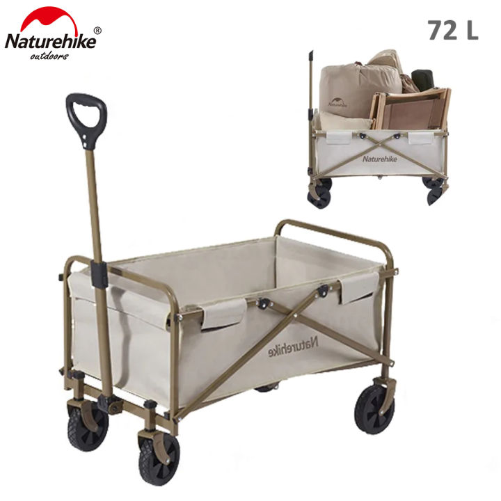 Naturehike%20TC06%20Mini%20Camping%20Folding%20Trolley%20Outdoor%20Portable%20Sundries%20Storage%20Pull%20Rod%20Car%20Bearing%20Capacity%2080%20Kg%20Shopping%20Cart%20-%20Image%202