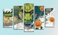 5-Piece Canvas Wall Art Set –Dragon Ball Z Shenron Eternal Dragon Print. 