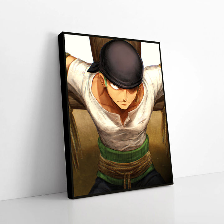 One Piece Anime Roronoa Zoro Canvas For Wall Decor (18X24 inch)