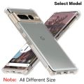 Google Pixel 6a 6 6 Pro 7a 7 7 Pro 8a 8 8 Pro Clear Transparent Shockproof Soft Tpu Cover Case. 