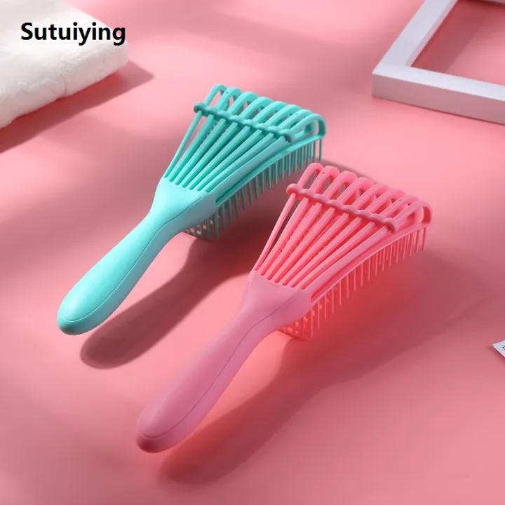 Sutuiying%20Hair%20Comb%20Detangling%20Brush%20Scalp%20Massage%20Hair%20Brush%20Detangler%20Brush%20Portable%20for%20Curly%20Hair%20Thick%20Hair%20Octopus%20Hairbrush%20Women%20Men%20Salon%20-%20Image%203