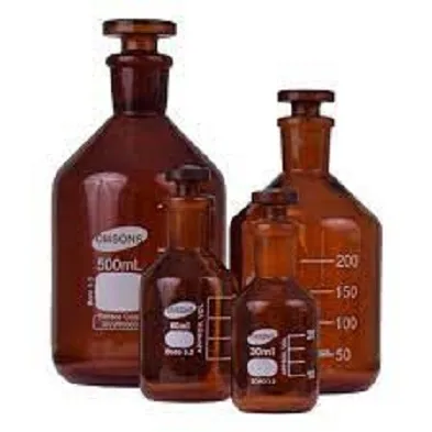 Reagent%20Bottle%20-%20Amber%20Glass,%20Glass%20Stopper%20-%20Graduated%20250ml%20-%201%20piece%20-%20Image%202