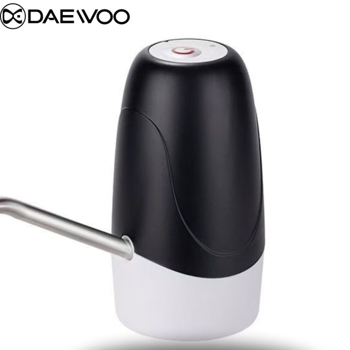 Daewoo Rechargeable Automatic Water Jar Pump, Battery Operated Jar Pump, Dispenser Pump, Dispensing Water, Automatic Water Dispenser, Automatic Water Jar Pump, Easy Water Dispensing