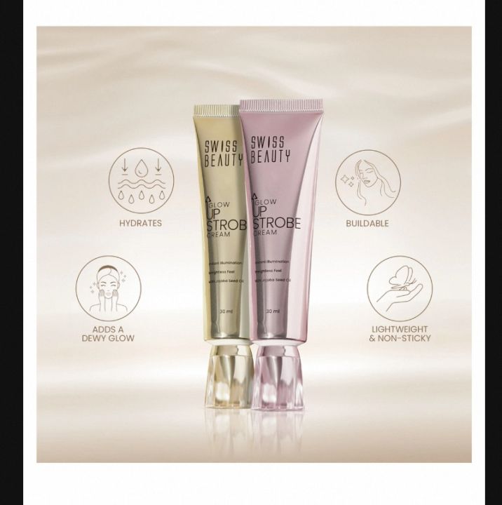 Swiss%20Beauty%20Glow%20Up%20Strobe%20Cream%2002%20Moonlit%20Glow%20%7C%20Dewy%20Hydrating%20Illuminating%20Cream%20for%20Radiant%20Glow%20%7C%20Lightweight,%20Blendable%20Highlighting%20Base%20for%20Instant%20Luminosity%20%7CNet%20Wt.%20-%2030ml%20-%20Image%203