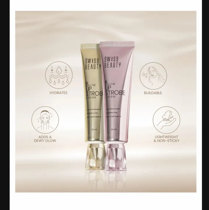 Swiss%20Beauty%20Glow%20Up%20Strobe%20Cream%2002%20Moonlit%20Glow%20%7C%20Dewy%20Hydrating%20Illuminating%20Cream%20for%20Radiant%20Glow%20%7C%20Lightweight,%20Blendable%20Highlighting%20Base%20for%20Instant%20Luminosity%20%7CNet%20Wt.%20-%2030ml%20-%20Image%203