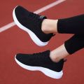 Black Sports Breathable Shoes for Men By Sneakers Point. 