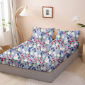 Premium Cozy King Size Super Micro Vela Bedsheet With Two Pillow Covers (3Pc Set). 