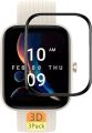 Amazfit Bip 3 Screen Protector Bip 3 Pro Smart Watch 3D Full Coverage Protective Film Anti-Scratch (1Pack). 