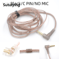 Sutuiying New Anrushide KZ Headphone Cord High-Purity Copper Cube Mixed Upgrade Cable Earphone 【2025 Version】 Wire Original Replacement KZ ZST ZSR ZSN Pro Headset Wire. 