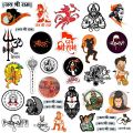 Cut Stickers Of Shree Ram And Shree Hanuman. 