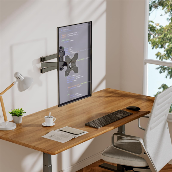 TV%20Wall%20Mount%20Articulating%20LCD%20Monitor%20Full%20Motion%2015%20Inch%20Extension%20Arm%20Tilt%20Swivel%20for%20Most%2013%20to%2032%20Inch%20LED%20TV%20Easy%20to%20Use%20-%20Image%206