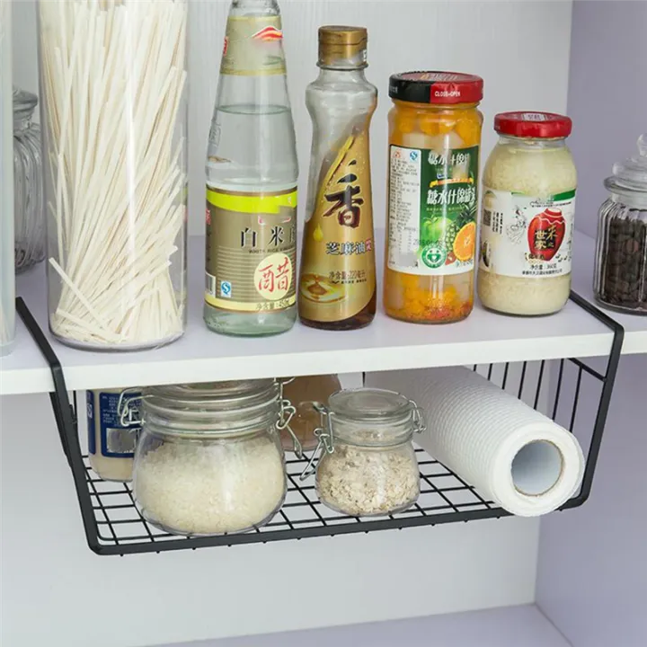 Over Counter Wire Racks Home Multifunctional Under Cabinet Wire Rack Storage Rack Storage Shelf ...